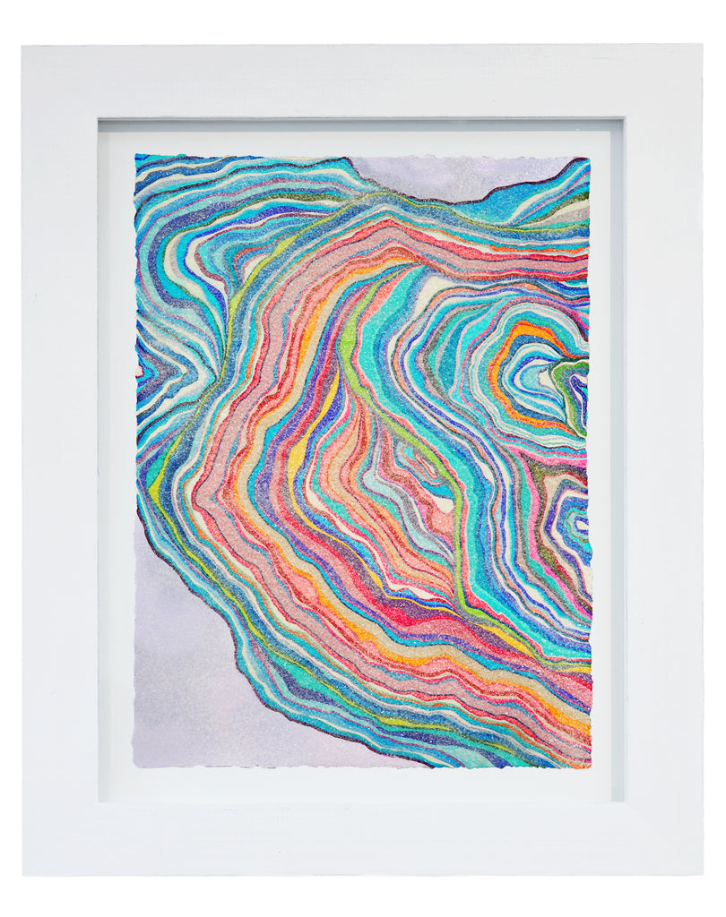 Lineation No. 39 -36" X 28" Framed