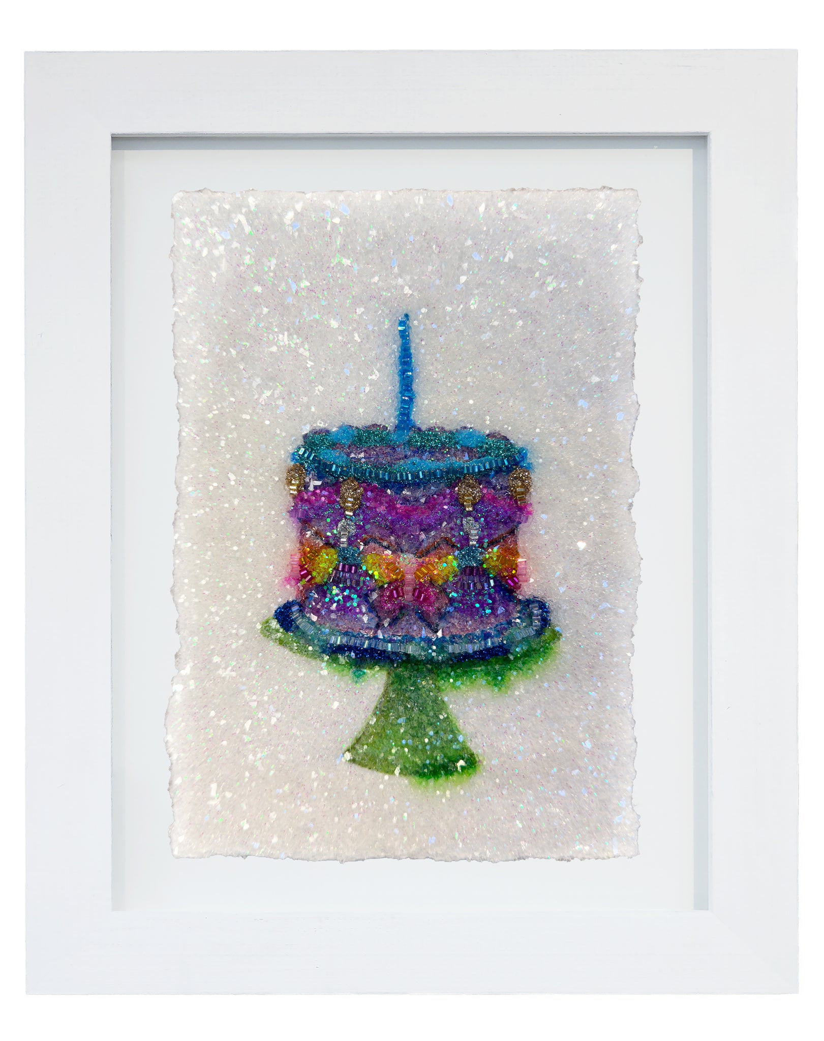 A Lilac Marpesia Butterfly Cake Please  -7.5” x 5.5”