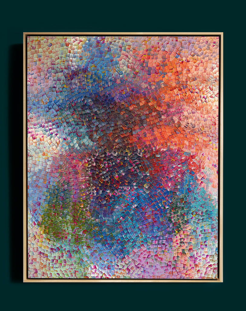 I’ll Be Right Back With a Kiss -30" X 24" X 2.5"