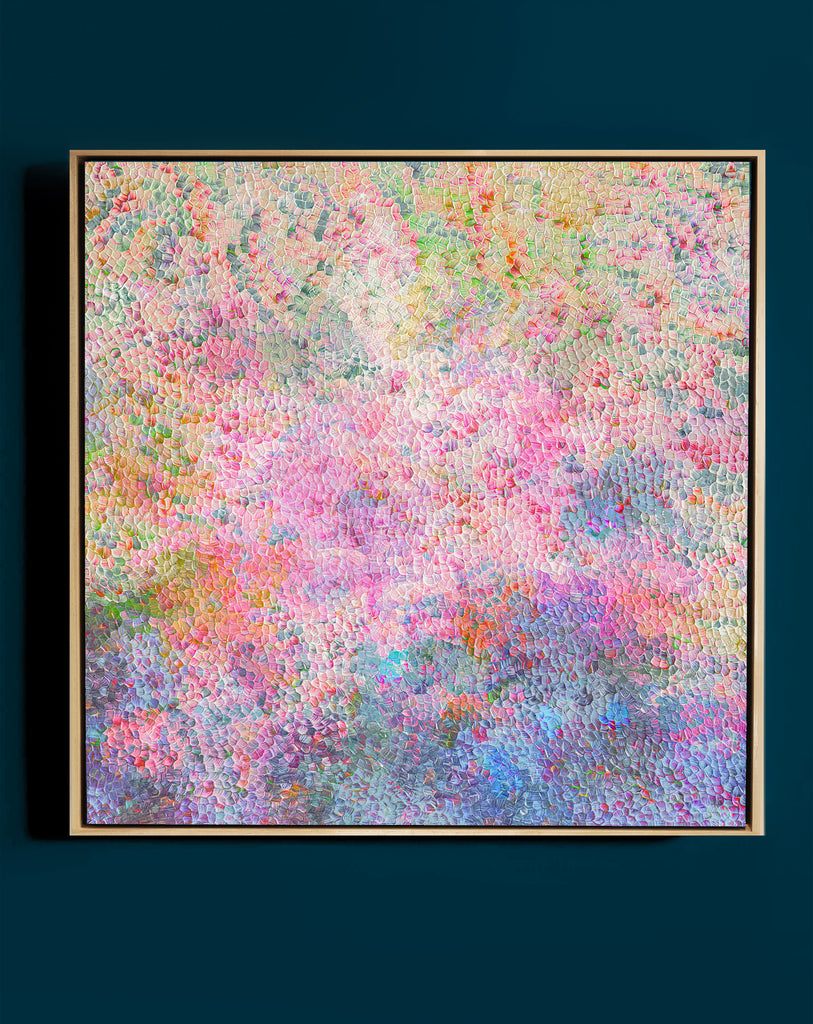 Let This Summer Be the One to Remember -96.25" X 96.25" X 4.5" Framed