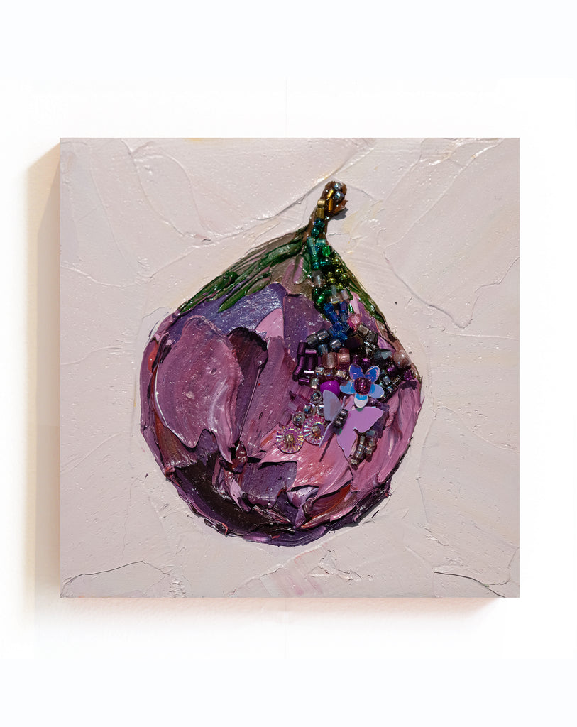 "Sparkling Punch Berry Fig" -4" x 4" x 7/8"
