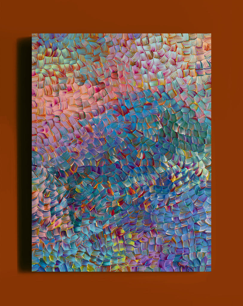 Waiting for the Sun -12" x 9" x 1.5"