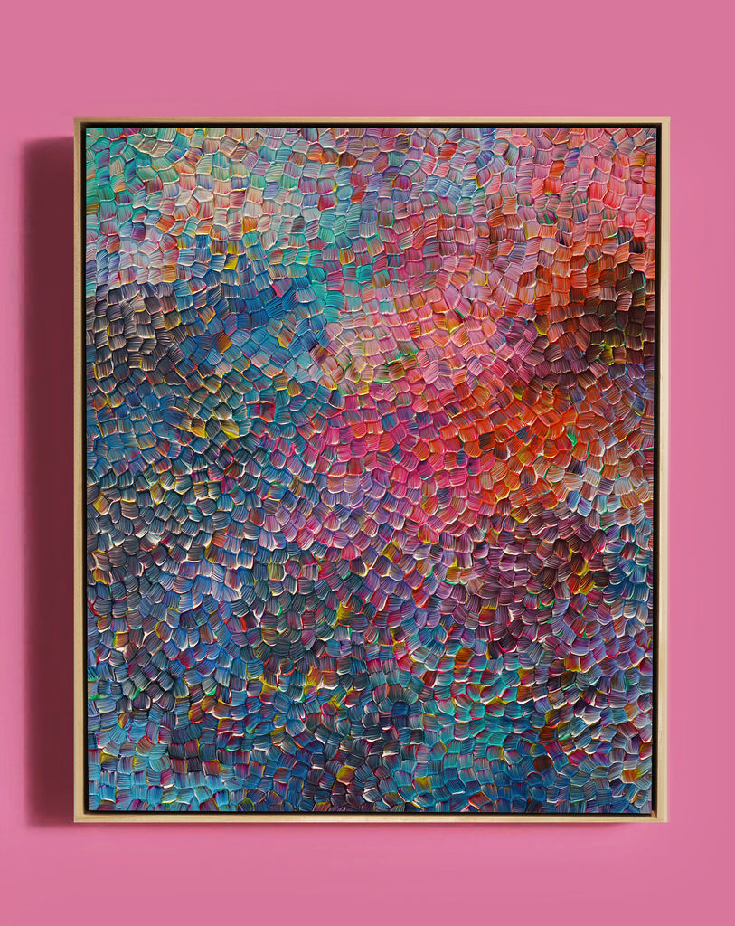 Meet Me Halfway, Summer! -24” x 20” x 1.5”